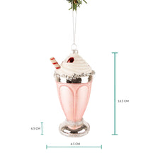 Nordic Light Christmas Ball Milkshake 14 cm