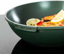 Westinghouse Cookware set Performance (Wok pan + Grill pan) ø 28 cm - Green - Induction and all other heat sources