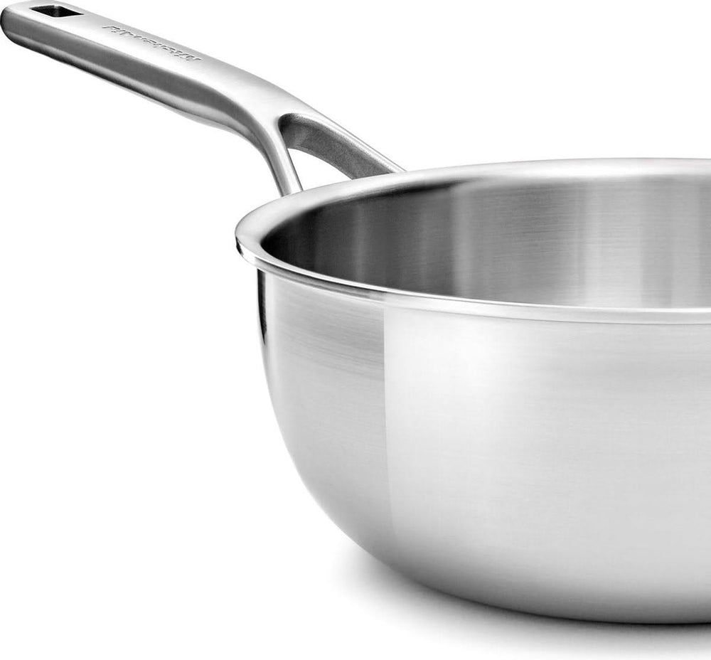 KitchenAid sauce pan - Multi-Ply stainless steel - ø 24 cm / 3.7 liters