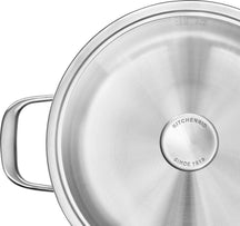 KitchenAid Cooking pan - Multi-Ply stainless steel - ø 24 cm / 4.9 liters