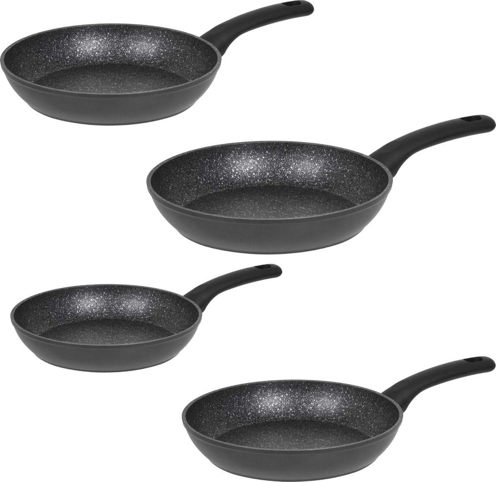 Resto Kitchenware Frying pan set Atik ø 22 + 24 + 26 + 28 cm - Induction and all others heat sources