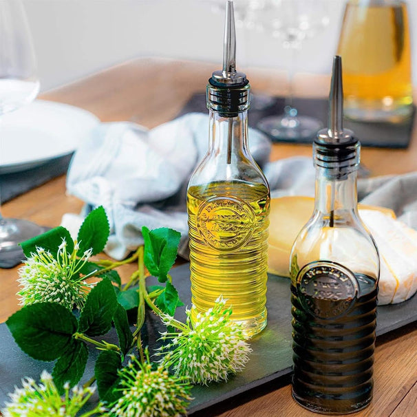Bormioli Rocco Oil or Vinegar Bottles Officina 1825 - 275 ml - 2 pieces