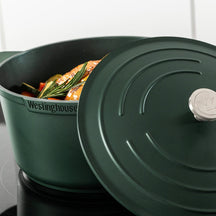 Westinghouse Cookware set Performance (Casserole + sauté pan) ø 28 cm - Green - Induction and all other heat sources