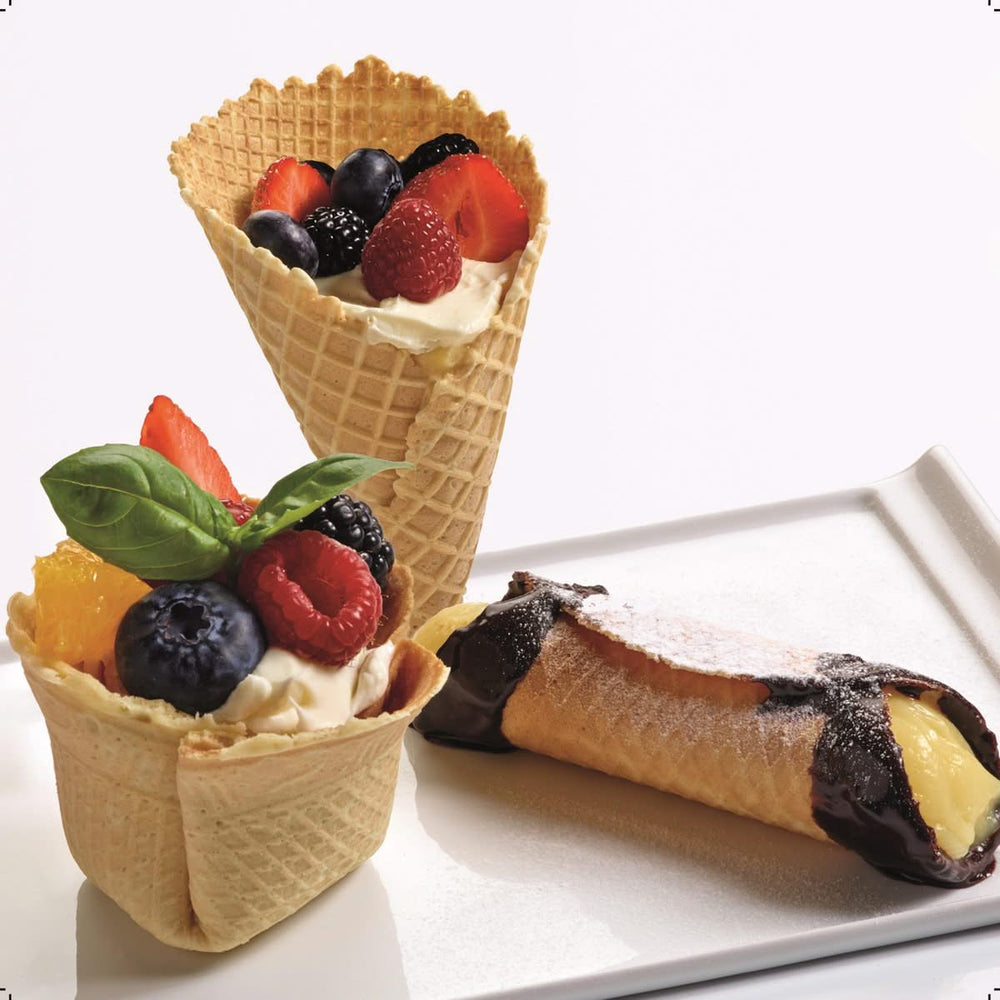 Fritel Baking sheet set for Ice cream cones / Crêpes / Cannoli