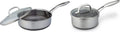 Westinghouse Cookware set Black Signature (Cooking pan ø 24 cm + sauce pan ø 20 cm) - Induction and all other heat sources