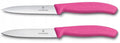 Victorinox Peeling knife set Swiss Classic - Pink - 2-piece