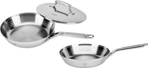 Saveur Selects Frying pan set Voyage Series - ø 20 + 25 cm - TriPly stainless steel - Induction and all others heat sources