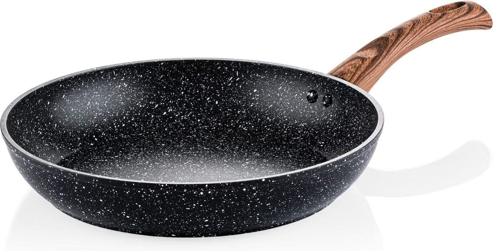 Westinghouse Cookware set Marble Wood (Frying pan ø 28 and 30 cm + sauce pan ø 18 cm) - Induction and all other heat sources