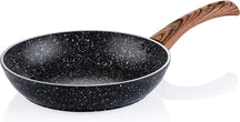 Westinghouse Cookware set Marble Wood - 8 pans - Complete Cookware set - Induction and all others heat sources