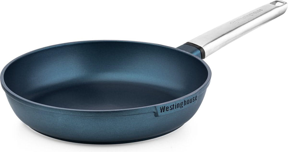 Westinghouse Cookware set Performance (Frying pan ø 24 and 28 cm + sauce pan ø 18 cm) - Blue - Induction and all other heat sources