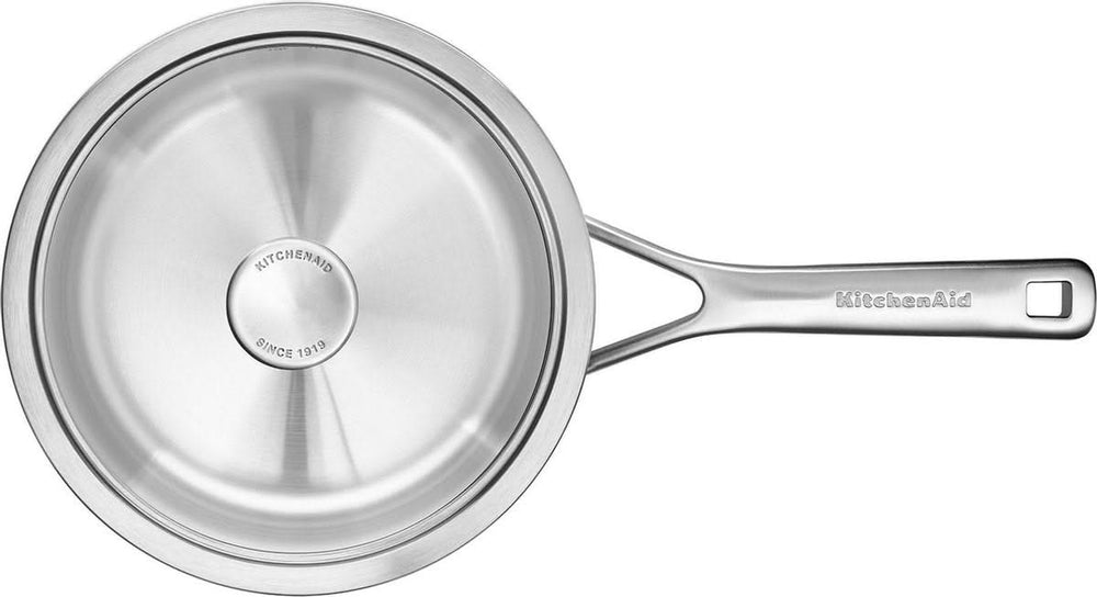 KitchenAid sauté pan - Sauteuse - Multi-Ply stainless steel - ø 24 cm / 3.1 liter