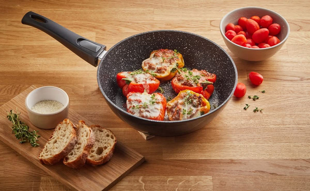 Resto Kitchenware Frying pan set Aries ø 26 + 28 cm - Induction and all others heat sources