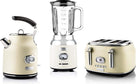 Westinghouse Retro Kettle + Toaster 4 Slots + Blender - White