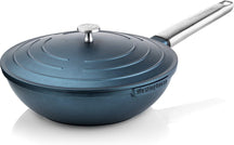 Westinghouse Cookware set Performance (Wok pan + Grill pan) ø 28 cm - Blue - Induction and all other heat sources