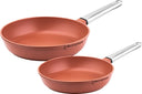 Westinghouse Frying pan set Performance - ø 24 and 28 cm - Red - Induction and all others heat sources