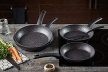 Resto Kitchenware Frying pan set Atik ø 22 + 24 + 26 + 28 cm - Induction and all others heat sources