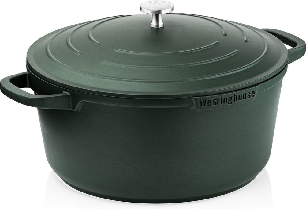 Westinghouse Cookware set Performance (Casserole + sauté pan) ø 28 cm - Green - Induction and all other heat sources