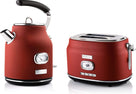 Westinghouse Retro Kettle + Toaster 2 Slots - Red