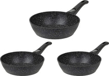 Resto Kitchenware Frying pan Leo ø 24 + 26 + 28 cm - Induction and all others heat sources