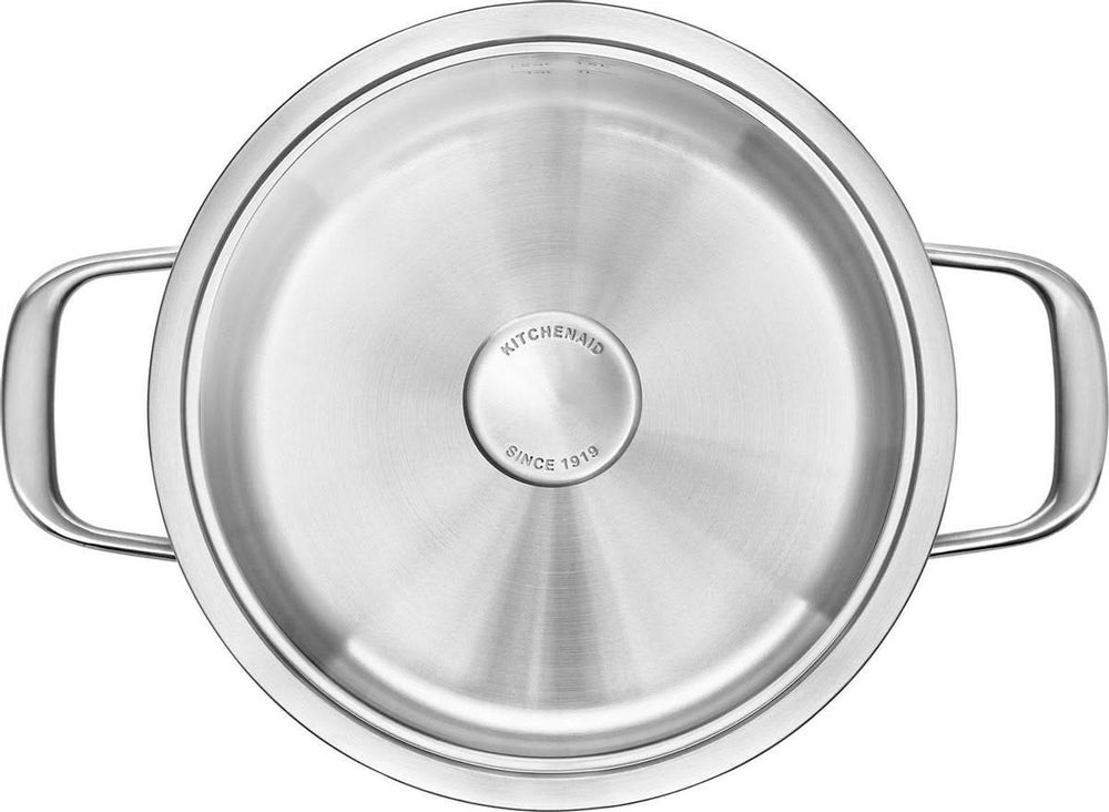 KitchenAid Cooking pan - Multi-Ply stainless steel - ø 20 cm / 3.1 liters