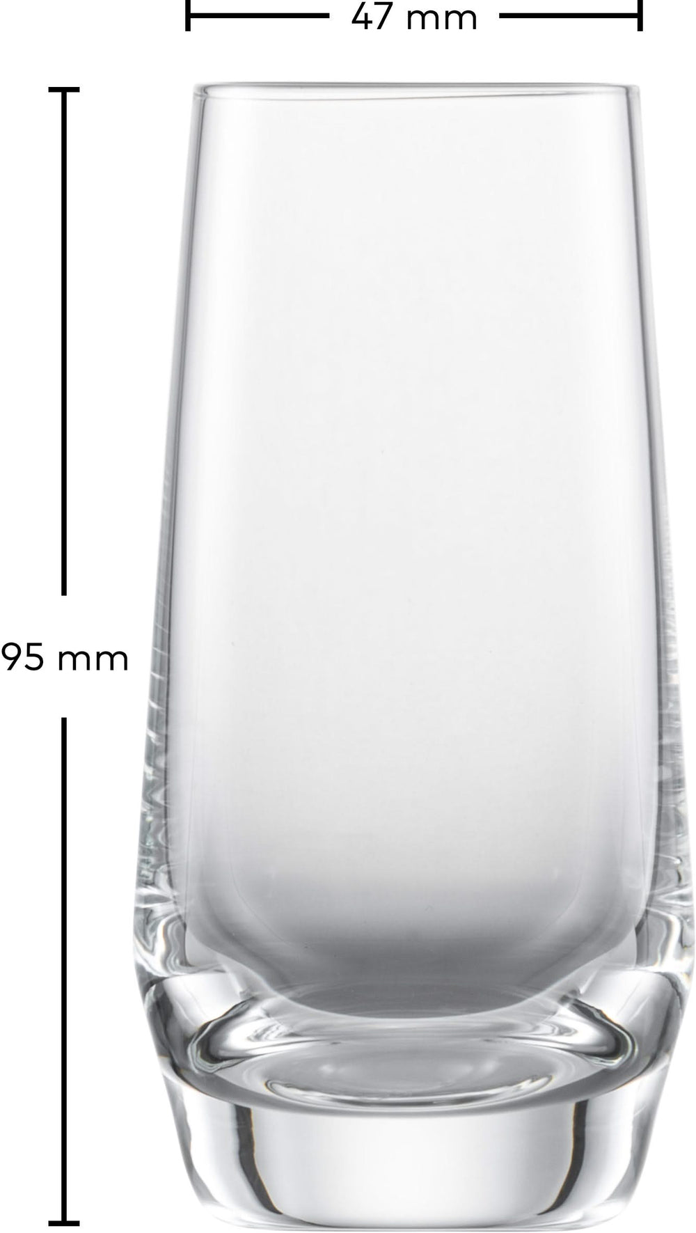 Zwiesel Glas Shot glass Pure - 94 ml - 4 pieces