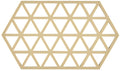 Zone Denmark pan trivet Triangles - Warm Sand - 24 x 14 cm