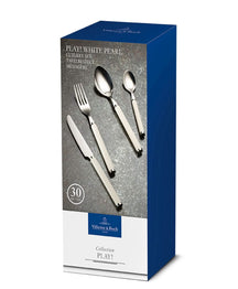 Villeroy & Boch Cutlery set Play! - White Pearl - 30 pieces / 6 persons