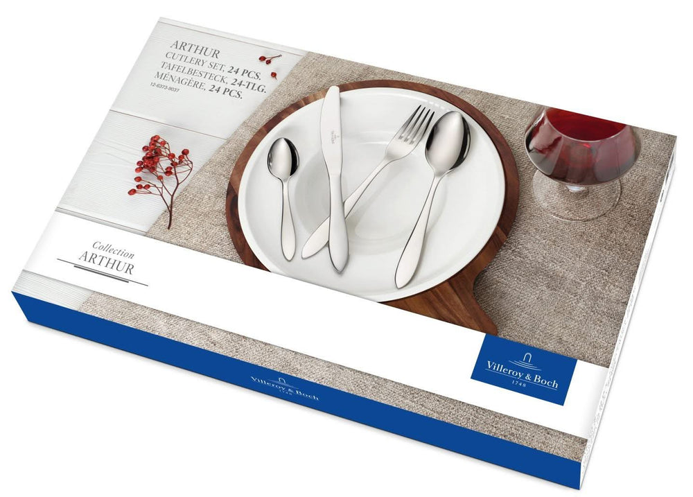 Villeroy & Boch Cutlery set Arthur - Polished - 24 pieces / 6 persons