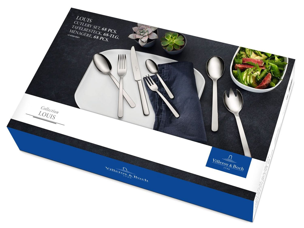 Villeroy & Boch Cutlery set Louis - stainless steel - 68-piece / 12 people