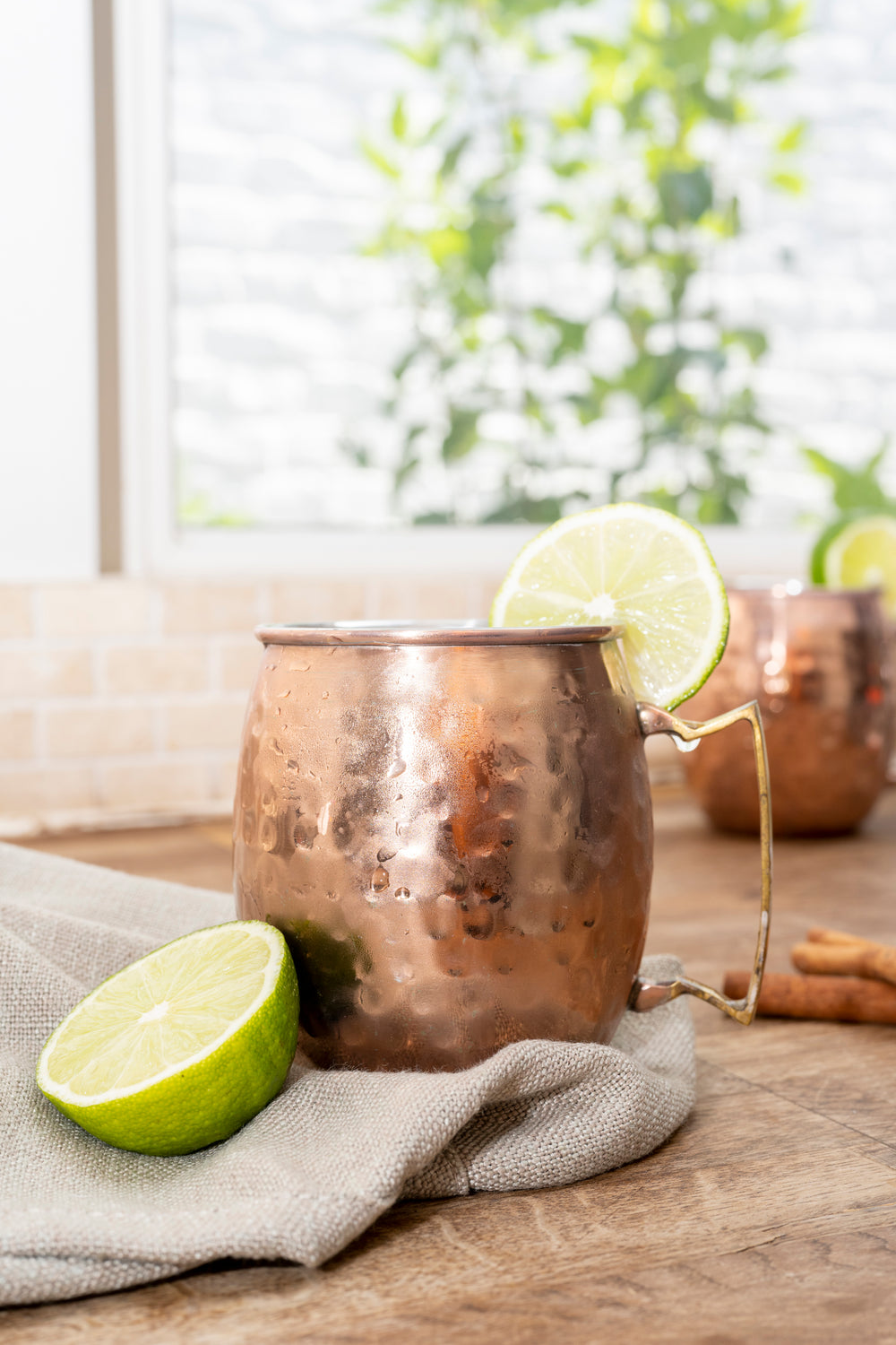 Cookinglife Moscow Mule - Cocktail cups - Copper - 500 ml - Set of 6