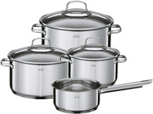 Rosle Cookware Set Elegance - Cooking Pots + Lids & Saucepan - 4 Pieces