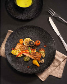 Cosy & Trendy dinner plate Candy Black ø 26.8 cm