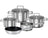 Rosle Cookware Set Moments - Cooking Pots + Lids, Saucepan & Frying Pan - 5 Pieces