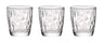 Bormioli Rocco Water glasses Diamond - 300 ml - 3 pieces