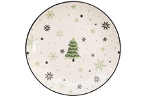 Cookinglife Dinnerware Set - Christmas Dinnerware - Pottery - Green 18-piece / 6 persons
