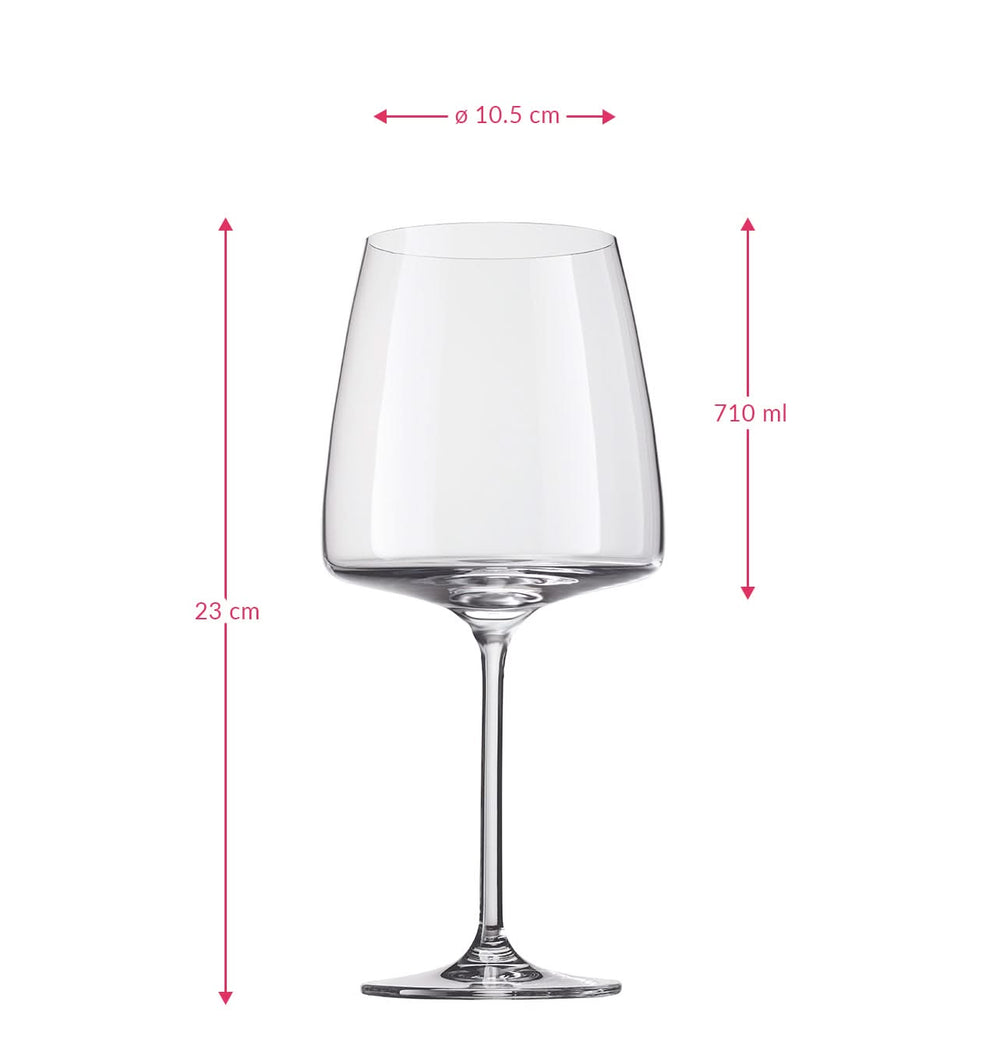 Zwiesel Glas Wine glasses Vivid Senses Velvety & Sumptuous - 710 ml - 2 pieces