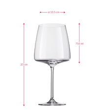 Zwiesel Glas Wine glasses Vivid Senses Velvety & Sumptuous - 710 ml - 2 pieces