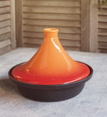 Cosy & Trendy Tajine Induction - Black/Orange - ø 25 cm