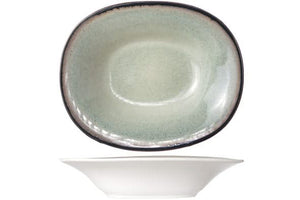 Cosy & Trendy Deep Plates Fez Green 18 x 22 cm - 4 Pieces