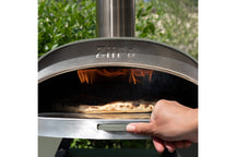 ZiiPa Pizza Oven Piana - Wood-fired - with Thermometer - Eucalyptus - for ø 30 cm pizzas - Rotating pizza stone