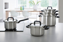 BK Cookware set Flow Cool - stainless steel - 5 piece set