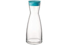 Bormioli Rocco Carafe Ypsilon with Blue Cap - 1 liter