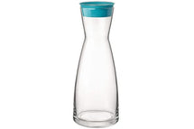 Bormioli Rocco Carafe Ypsilon with Blue Cap - 1 liter