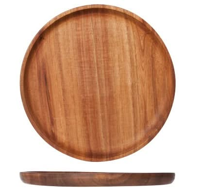 Cosy & Trendy dinner plate Wood ø 25 cm