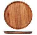 Cosy & Trendy dinner plate Wood ø 25 cm