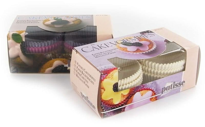 Patisse Cupcake Molds White ø 6.5 cm - 200 pieces