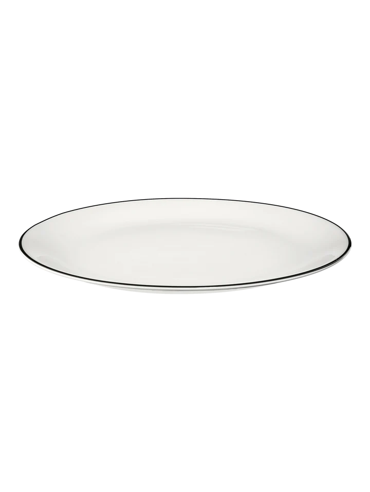 ASA Selection Dinner Plates A Table Ligne Noire ø 26.5 cm - 4 pieces