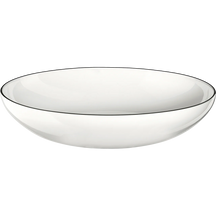 ASA Selection Deep Plates / Pasta Bowls A Table Ligne Noire ø 22 cm - 4 Pieces