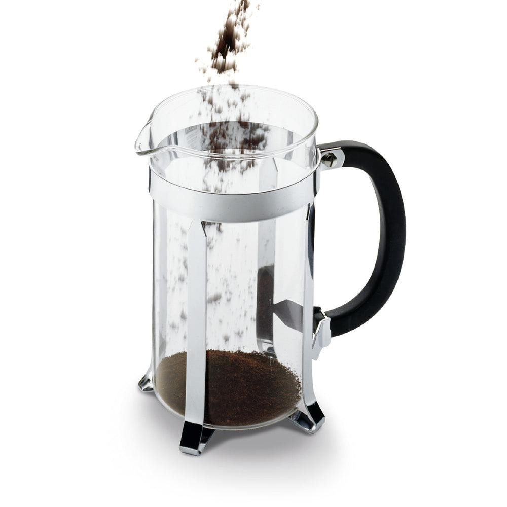 Bodum Coffee Maker - Caffettiera - French Press with Plastic Lid 8 Cups - 1 liter