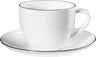 ASA Selection Teacup and saucer A Table Ligne Noire 250 ml